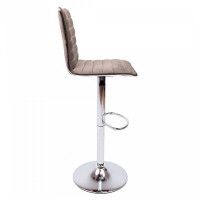 Стул барный AksHome Capri (бежевый велюр HCJ-13/хром) купить в Минске